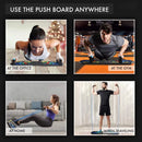 Prancha de flexão multifuncional portátil - Dispositivo de treinamento muscular e fitness Conjunto de exercícios em casa Barra de flexão dobrável Resistência
