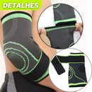 Codera ortopédica de compresión ajustable para gimnasio, epicondilitis y fitness