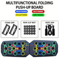 Prancha de flexão multifuncional portátil - Dispositivo de treinamento muscular e fitness Conjunto de exercícios em casa Barra de flexão dobrável Resistência